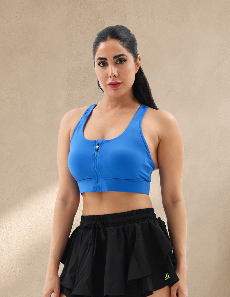 Women Blue Sports Bra Online