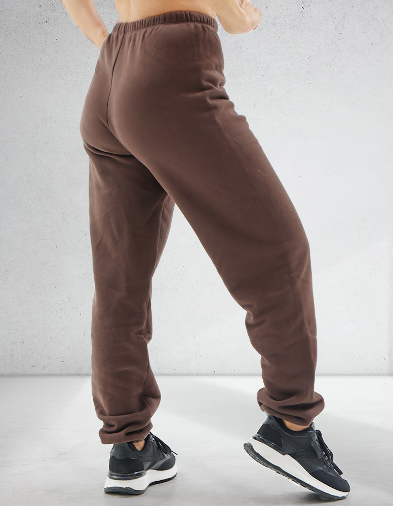 Brown Color Women Baggy Joggers