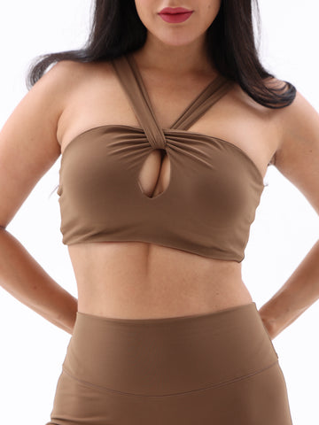 Caramel Sports Bra For Women