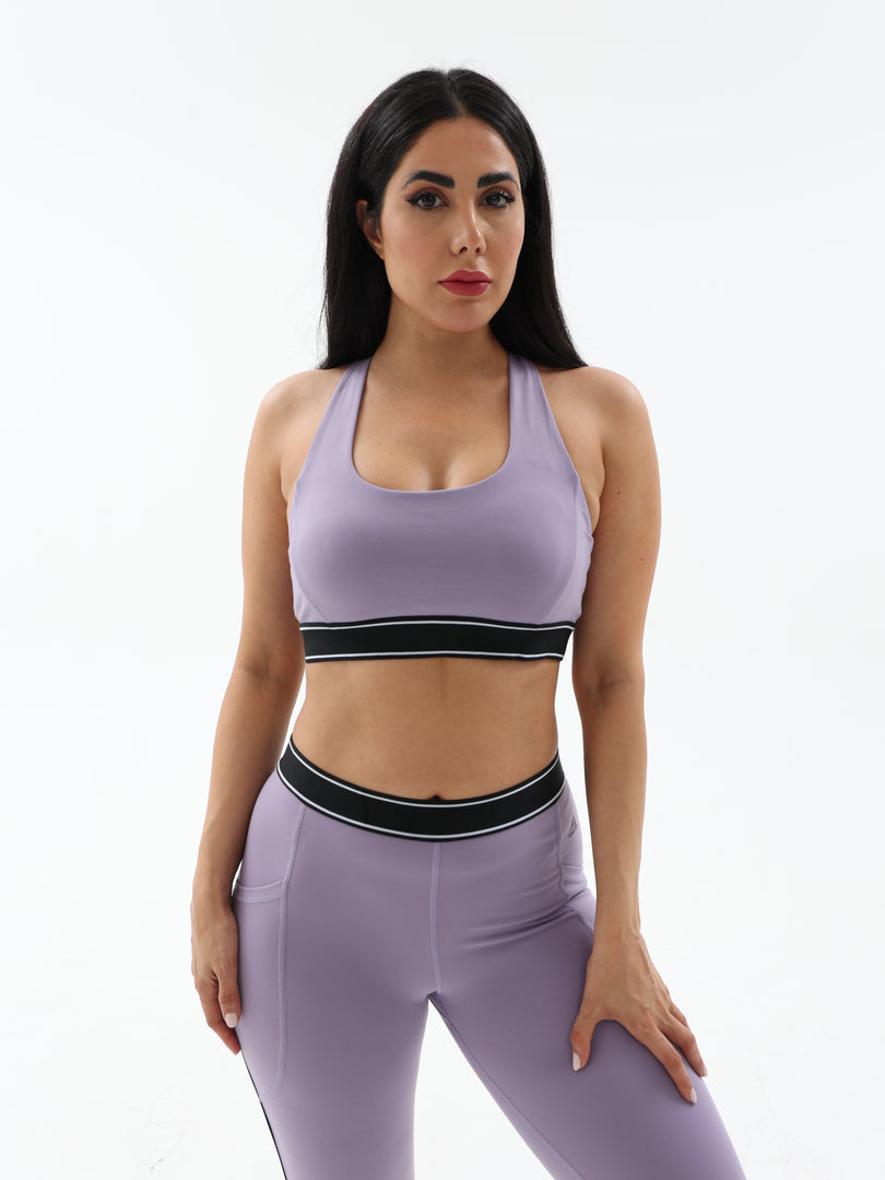 Purple Midnight Sports Bra For Women