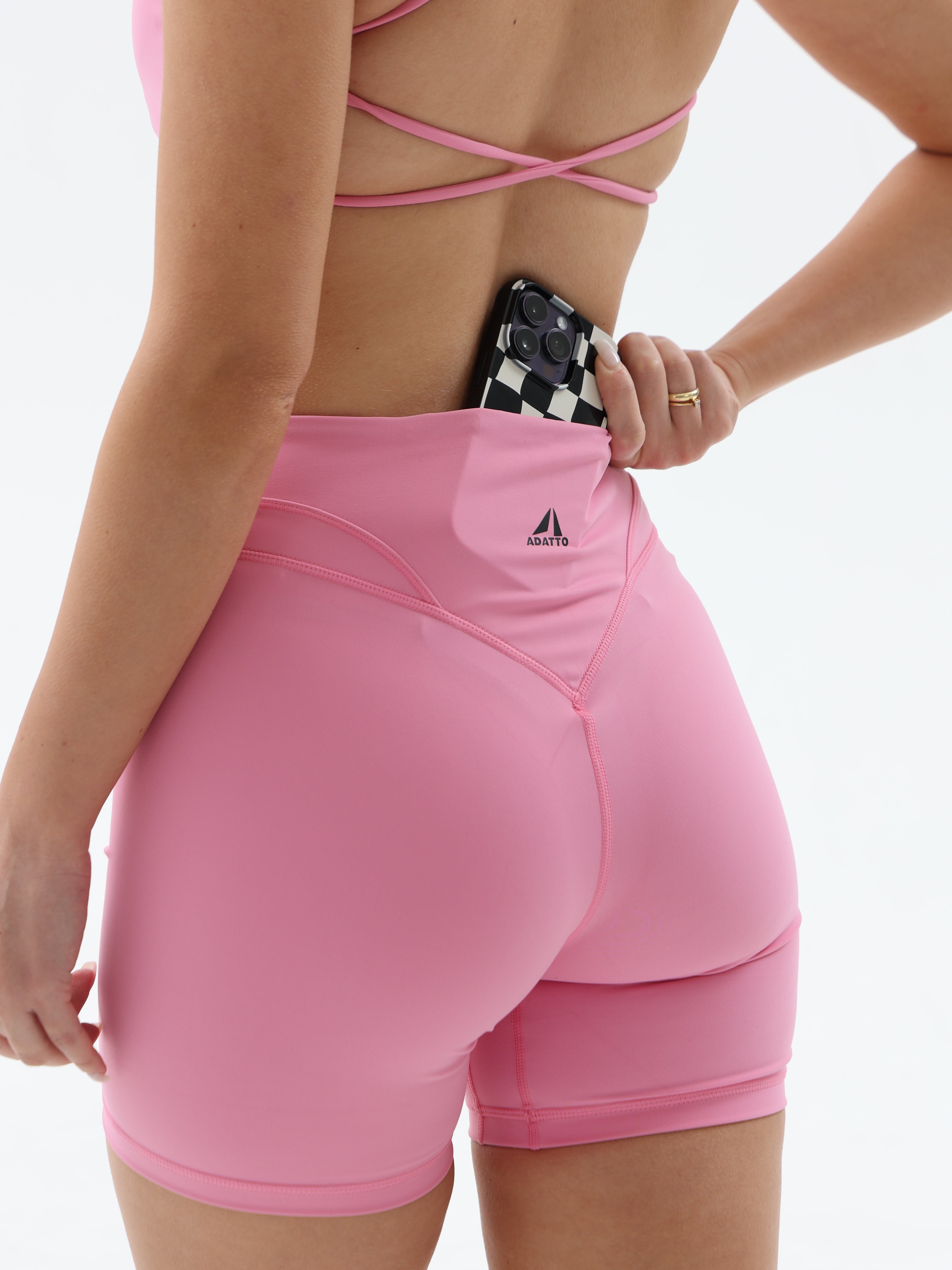 Pink RoseRush Shorts