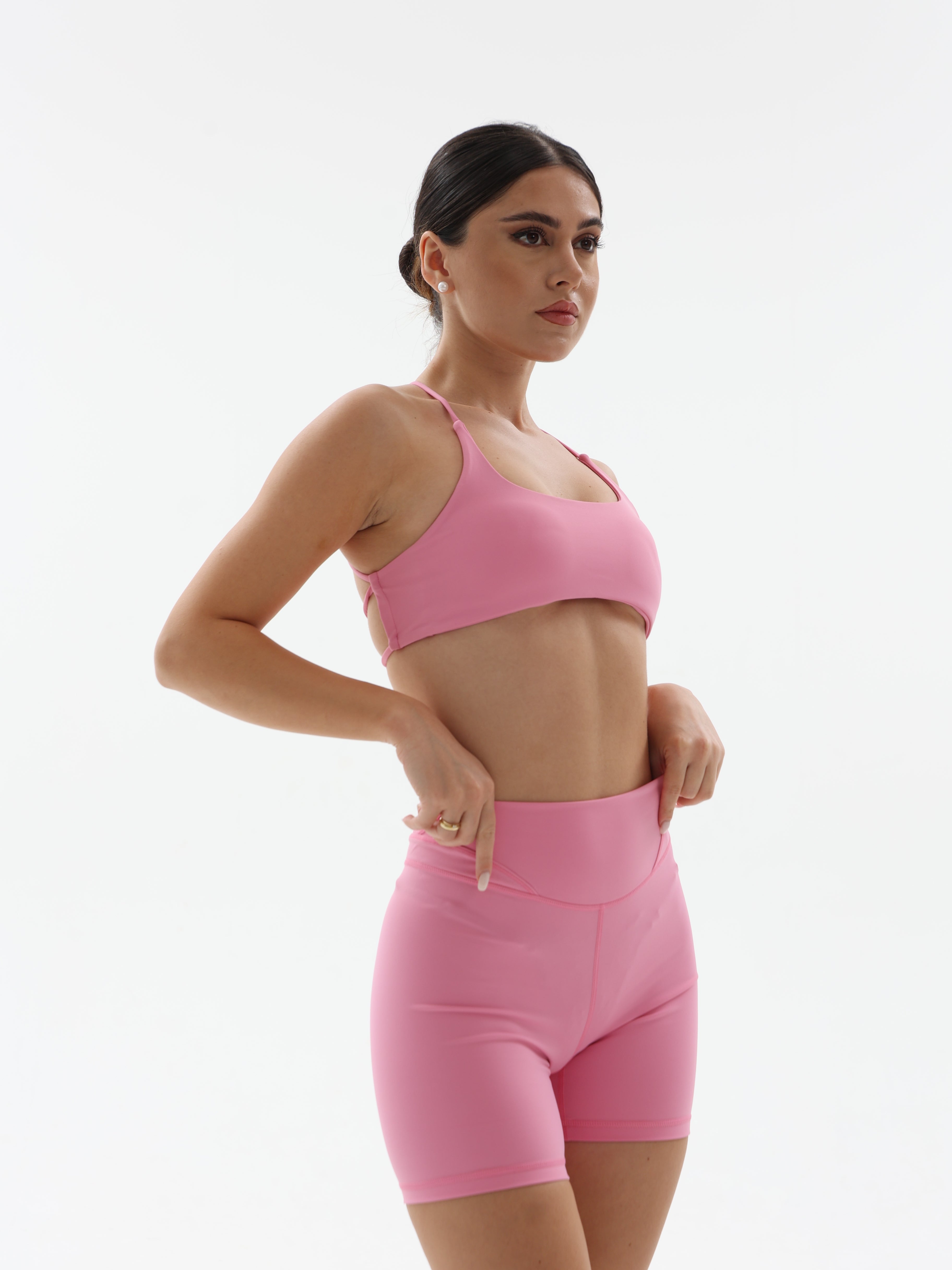 Pink RoseRush Shorts