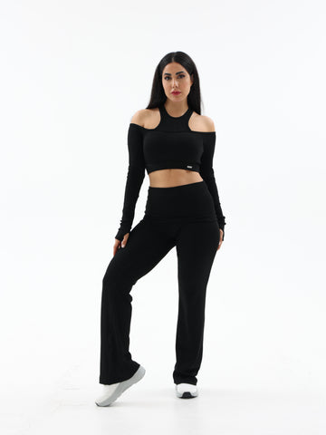 Black Comfy Leggings For Women