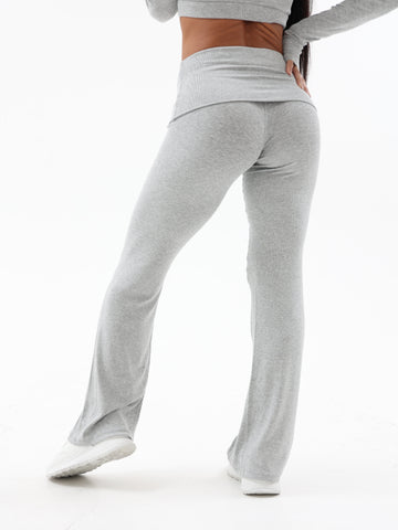 Grey Comfy Leggings For Women