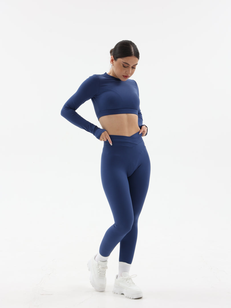 Blue Sway Leggings For Women