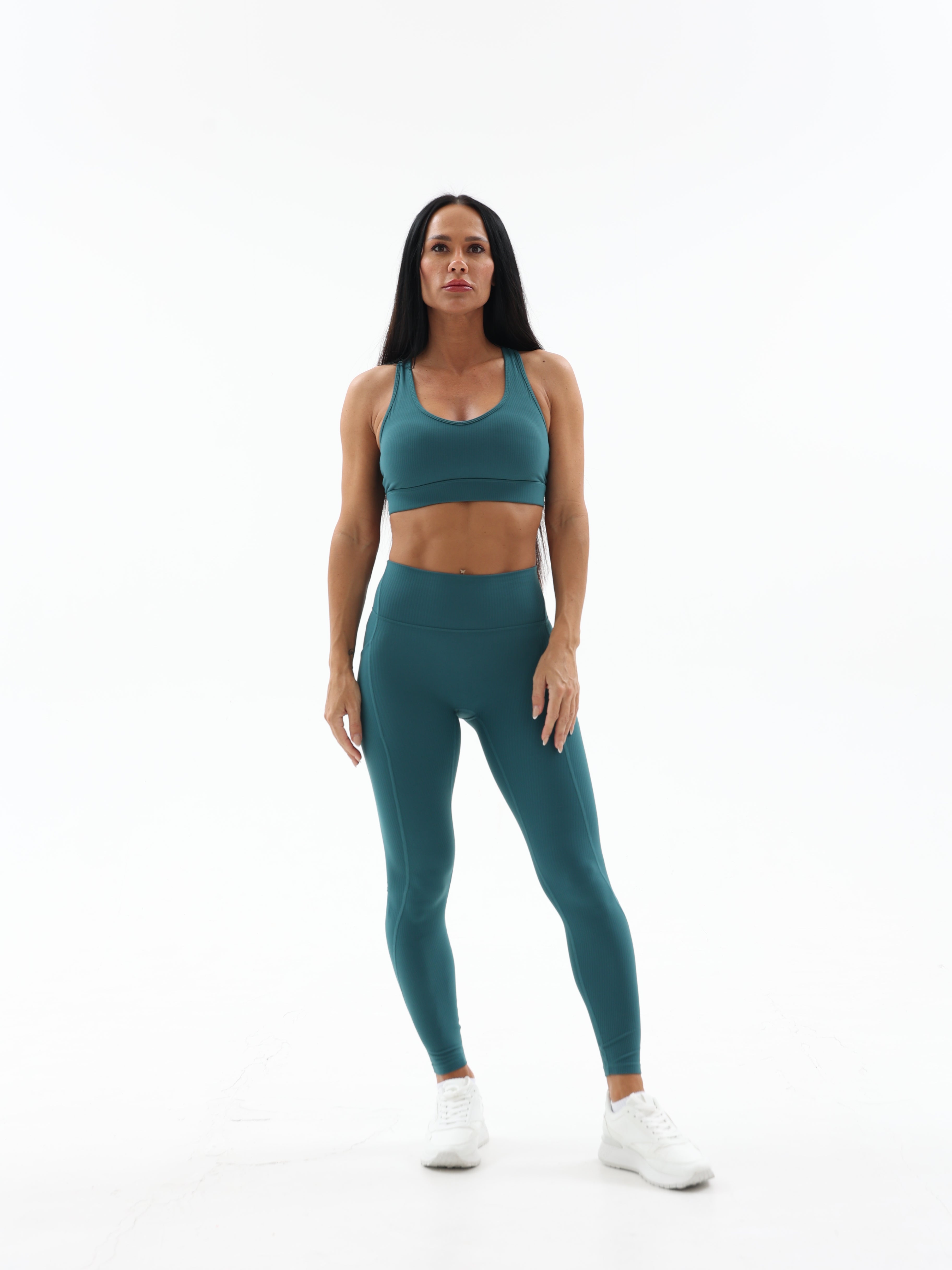 Green Verde Leggings For Women