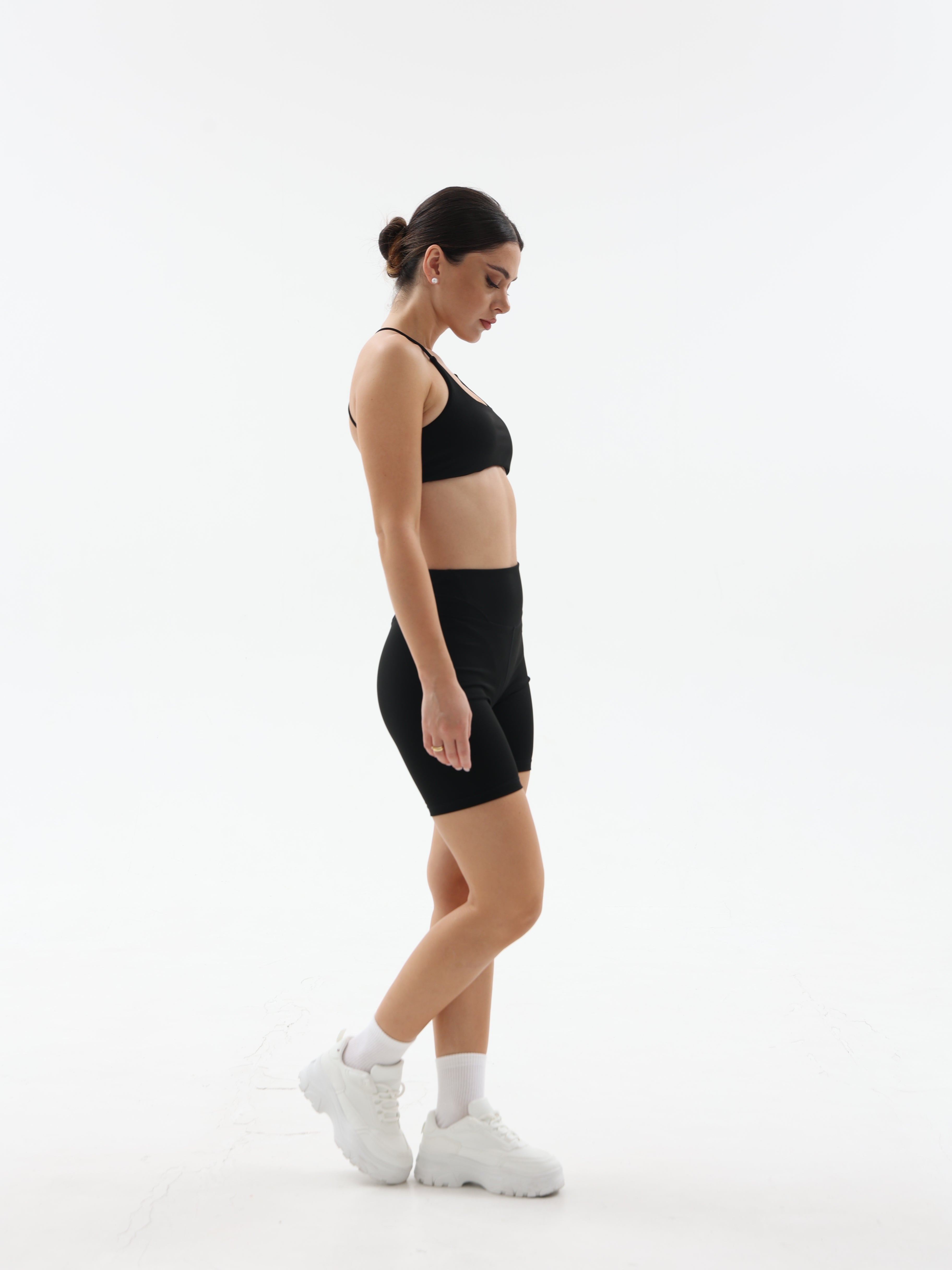 Black RoseRush Shorts