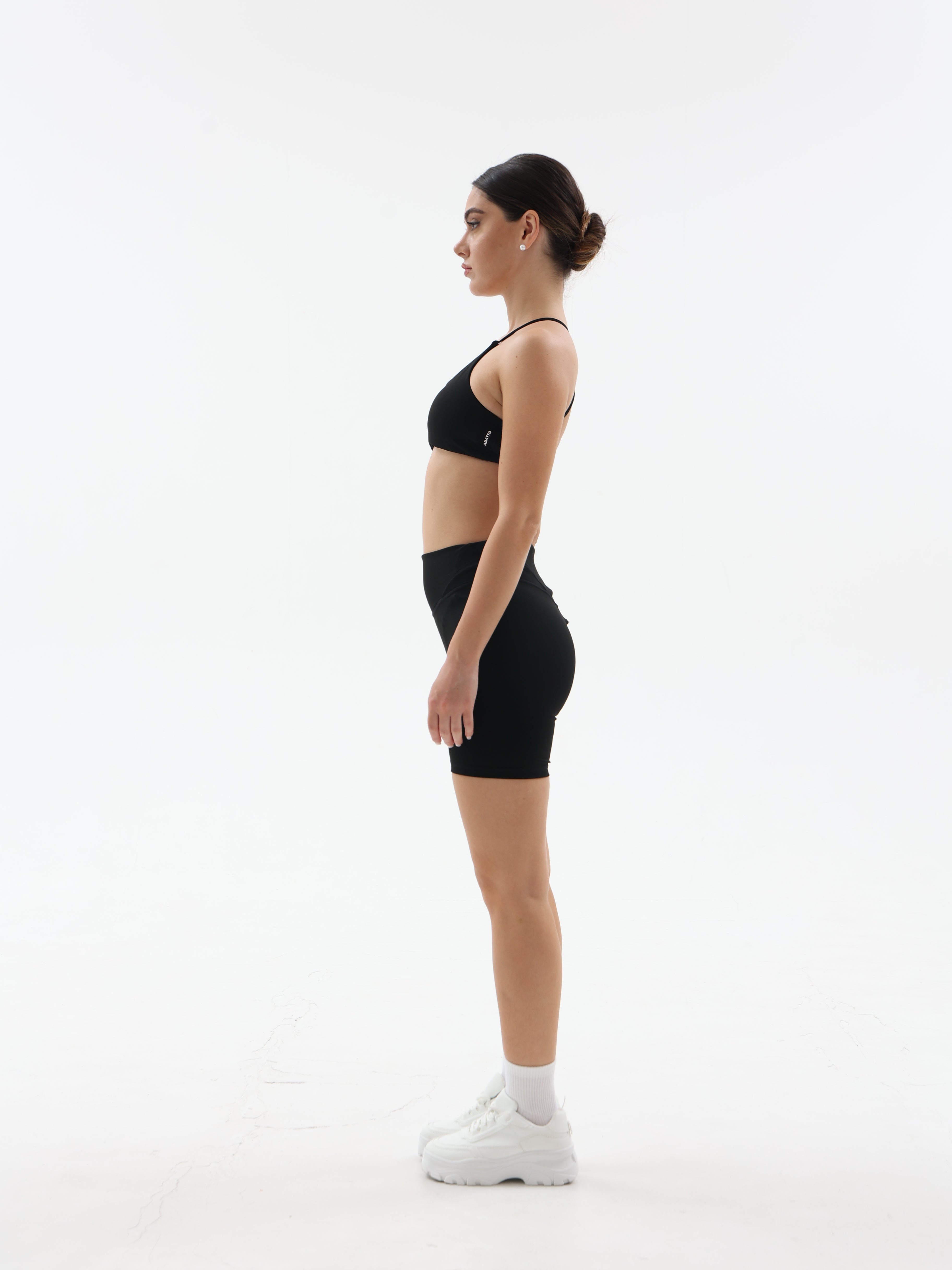Black RoseRush Shorts