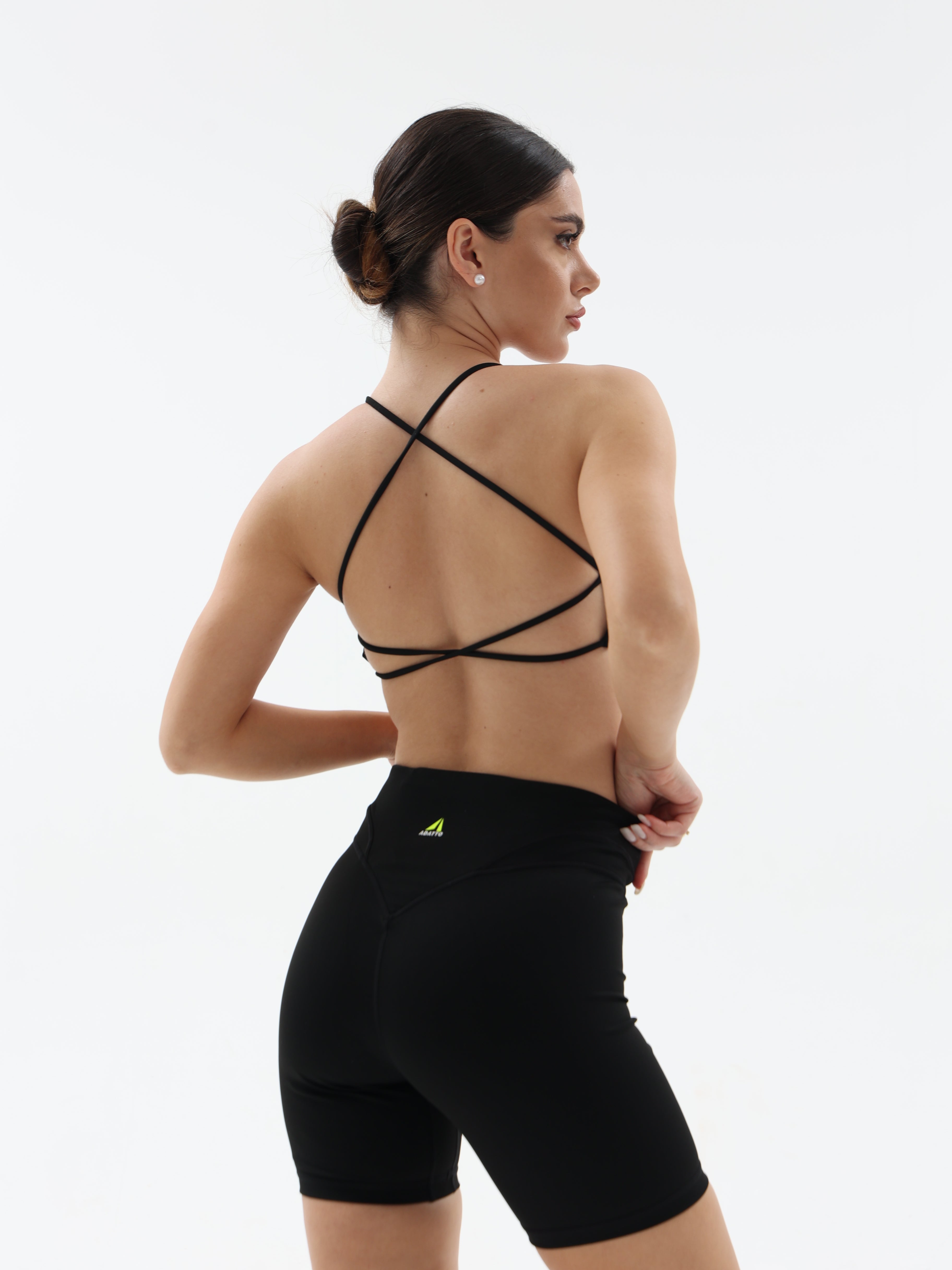 Black RoseRush Shorts