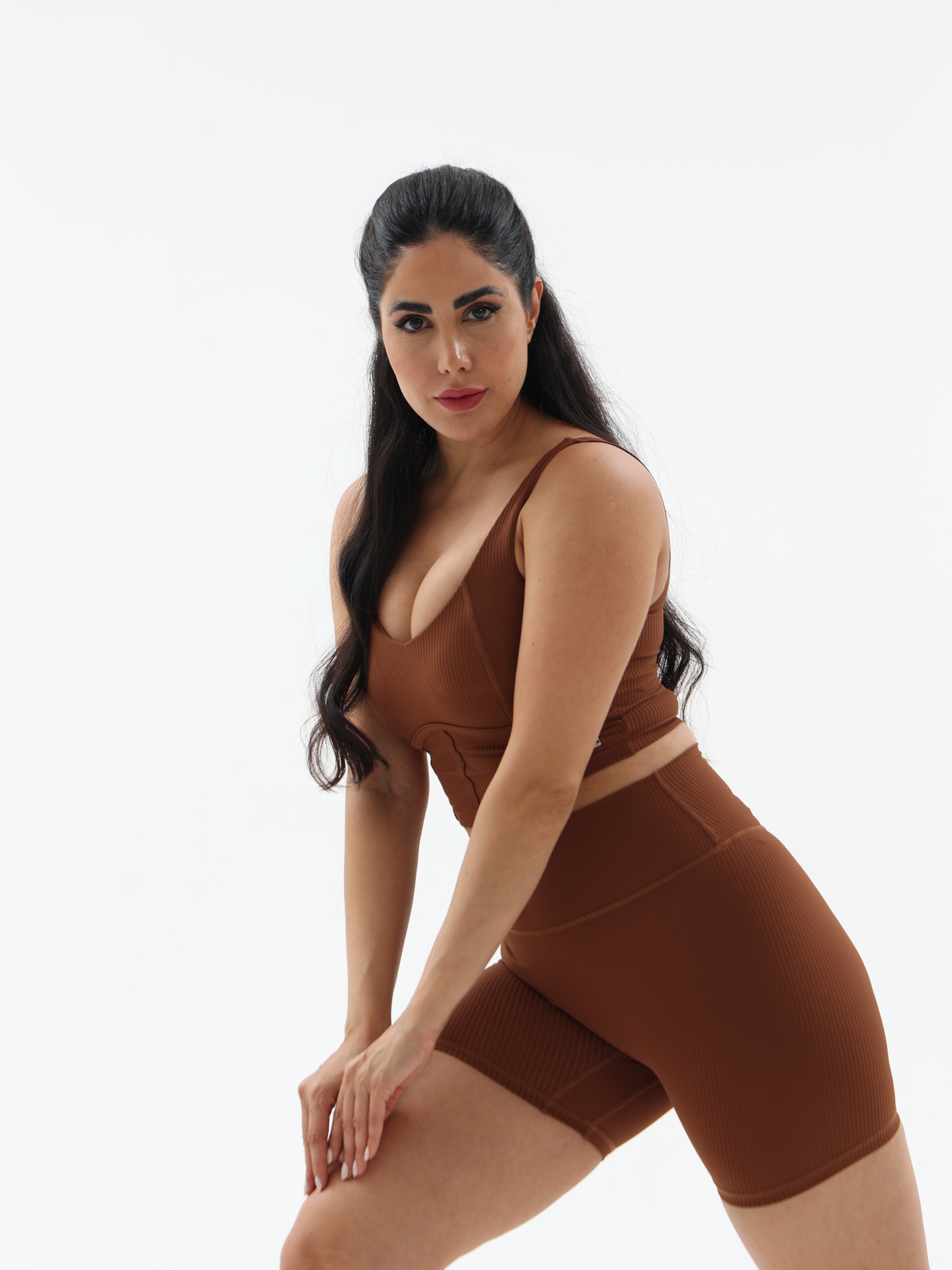 Brown Sports Bra For Women
