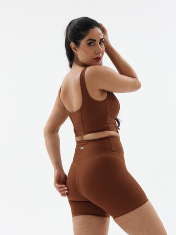 Brown Sports Bra For Women