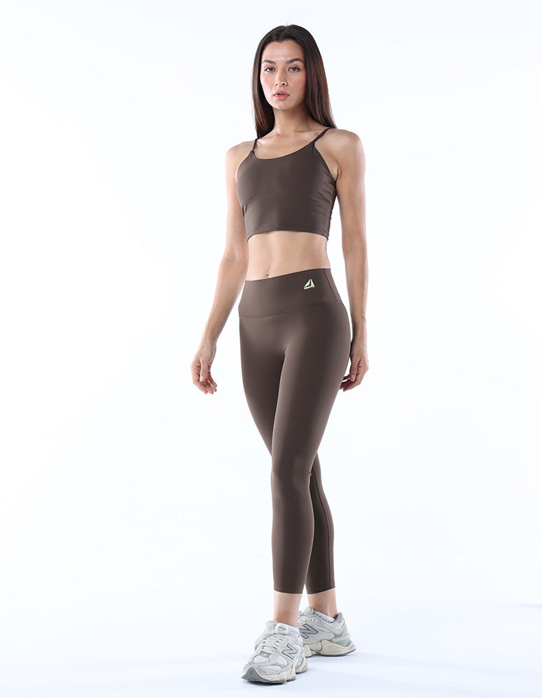 Brown EaseFit Sports Bra For Women