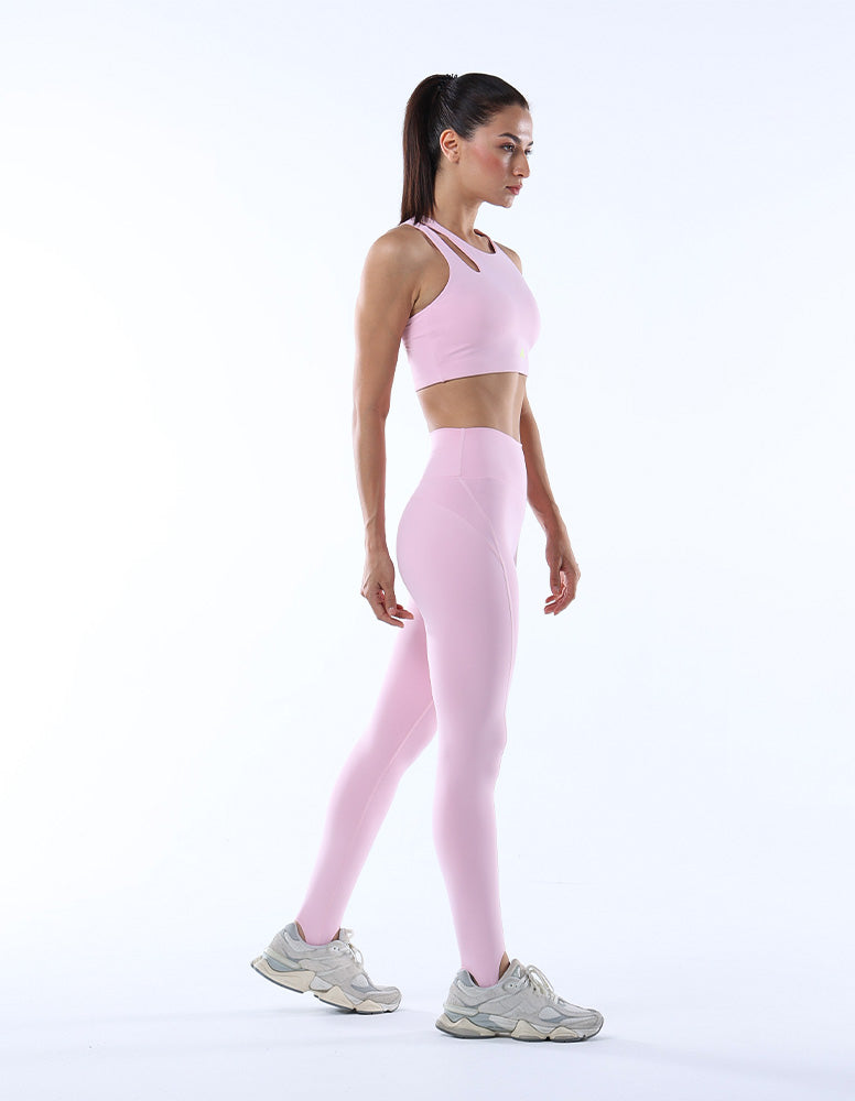 Pink Luxe Leggings For Women