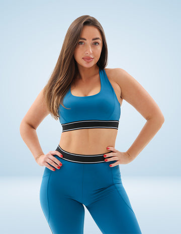 Blue Midnight Sports Bra For Women