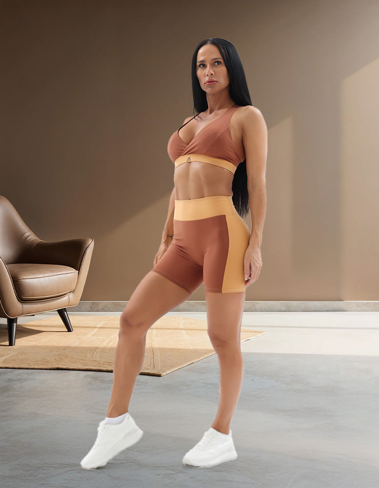 Brown Ryse Co-ord Set For Women